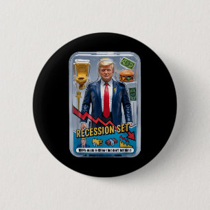 Åtgärdsfil för Trump Satire Överlevt Recession Box Knapp