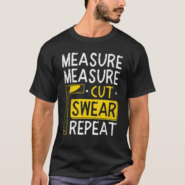 Åtgärdsmått för lumberjack-offert Klipp ut svensk  T Shirt (Framsida)