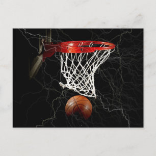 Åtgärdsmotivation i Basketball Kärlek Vykort