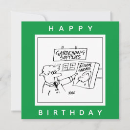 Åtgärdsprogram i Tecknaden Garden Center Kort