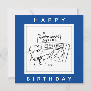 Åtgärdsprogram i Tecknaden Garden Center Kort