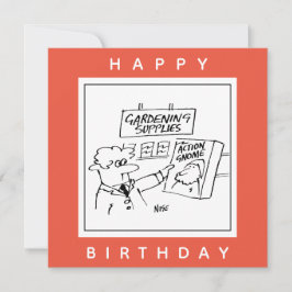 Åtgärdsprogram i Tecknaden Garden Center Kort