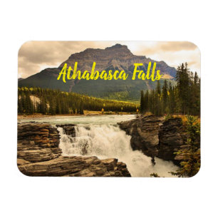 Athabasca Falls Canada stilized Magnet