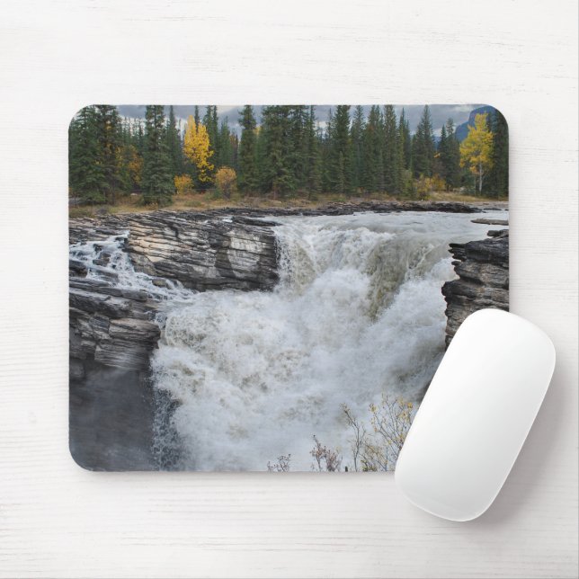 Athabasca Falls, Natura Waterfall Photography Musmatta (Med mus)