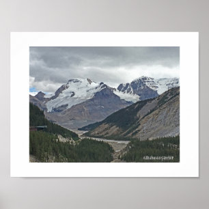 Athabasca Glacier, Columbia Icefields Alberta Poster