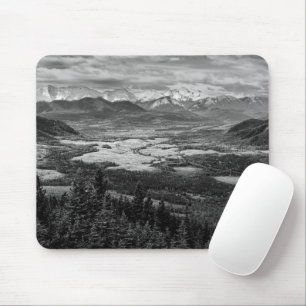 Athabasca Lookout, monokrome Scenery Photography Musmatta