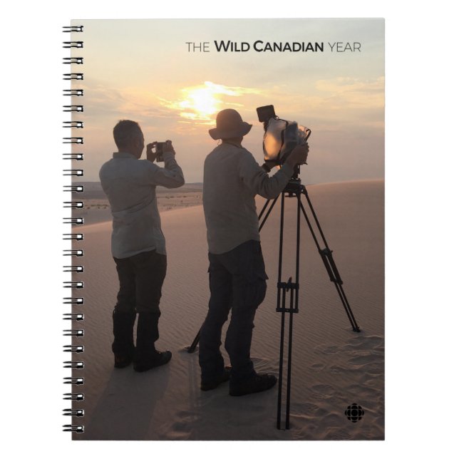 Athabasca Sand Dunes Anteckningsbok (Framsidan)