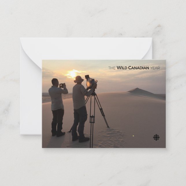 Athabasca Sand Dunes Anteckningskort (Framsida)