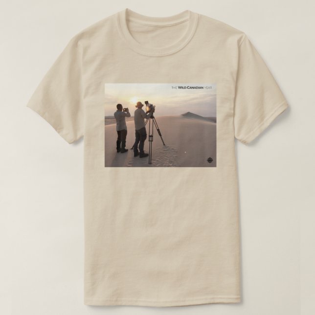 Athabasca Sand Dunes T Shirt (Design framsida)