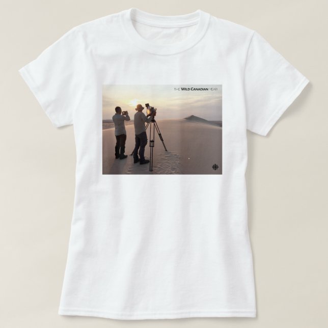 Athabasca Sand Dunes Women's Tee Shirt (Design framsida)