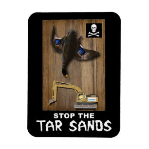 Athabasca Tjärsandberget Anka Magnet