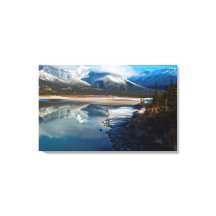 Athabascafloden i Jasper National Park