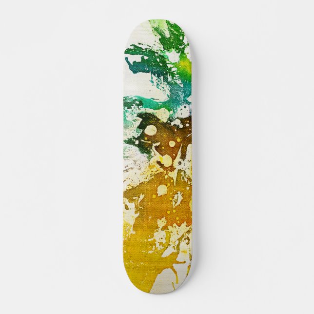 Athabascan Polychromoptic Skateboard Bräda 21,5 Cm (Framsida)