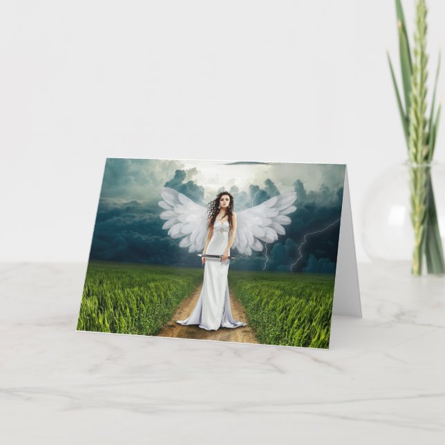 Athame Goddess Pagan-hälsningskort Kort (Framsida)