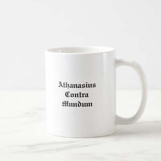 Athanasius Contra Mundum Kaffemugg