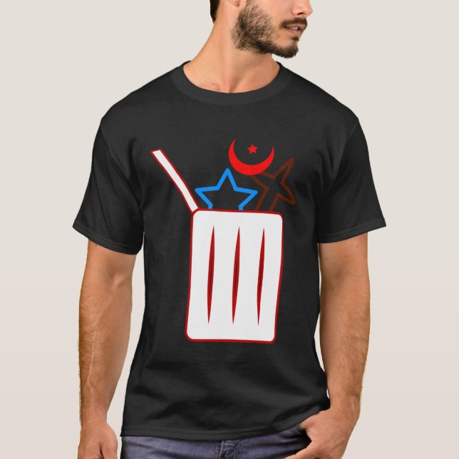 Atheis Religion is Garbage Unbelievable Atheismus T Shirt (Framsida)