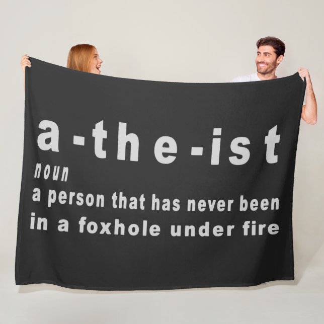 ATHEIST FLEECEFILT (På plats)