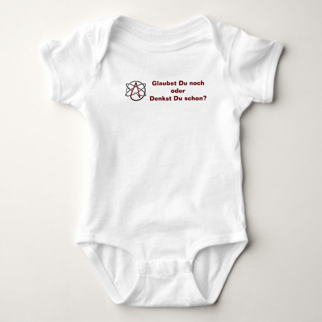 Atheist - Glaubst Du noch? T-shirt (Framsida)