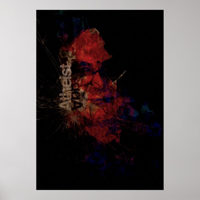 Atheist Heros Richard Dawkins Poster (Framsidan)