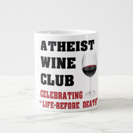 Atheist vin klubb jumbo mugg