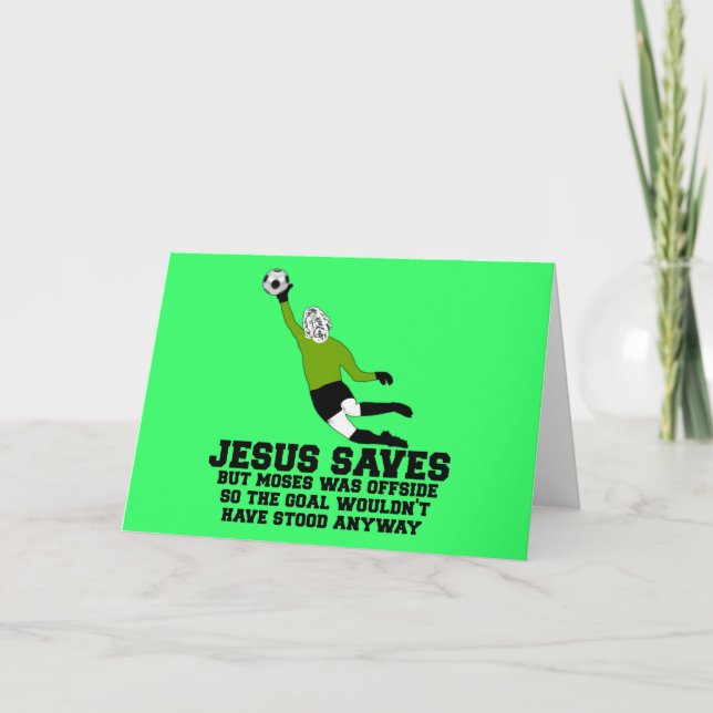 AtheistJesus spares Kort (Framsida)