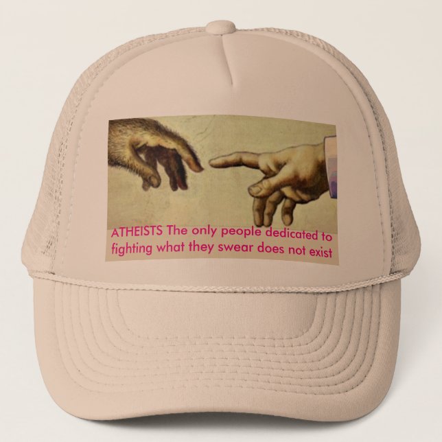 ATHEISTS TRUCKERKEPS (Framsida)