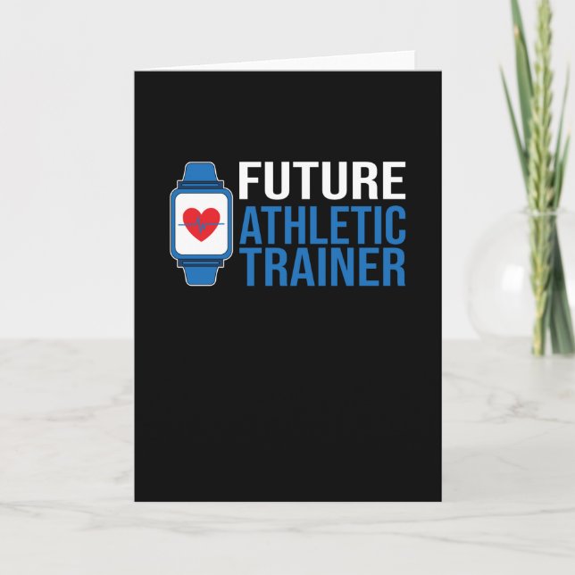 Atheletic Trainer eftersom Idrottare Kort (Framsida)