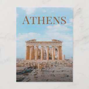 Athen Grekland Vykort