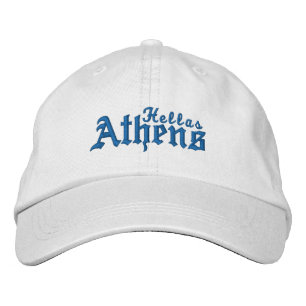 Athen Hellas Broderad Basebollmössa Keps