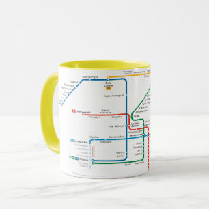 Athen metro mugg