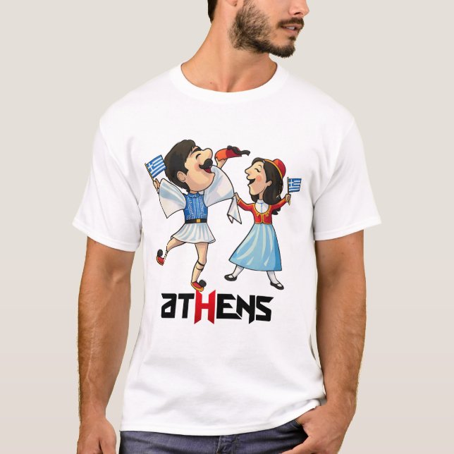 ATHEN T SHIRT (Framsida)