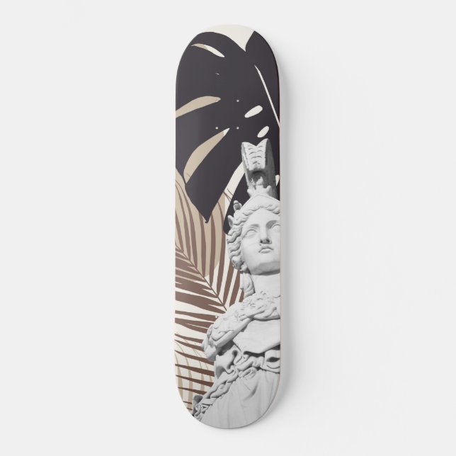 Athena Abstrakt Finesse #2 #wall #art Mini Skateboard Bräda 18,5 Cm (Framsida)
