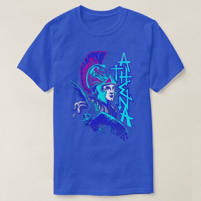 Athena Ancient Greece Gods and Monsters Mythology  T Shirt (Design framsida)