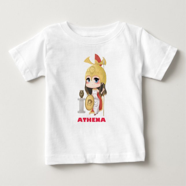 Athena babyTShirt T Shirt (Framsida)