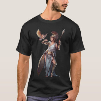 Athena Greek Goddess  T Shirt