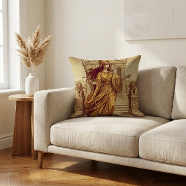 Athena grekiska gudinna kudde