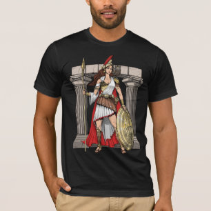 Athena Grekiska gudinna T Shirt