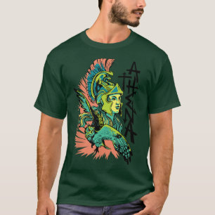 Athena Grekiska mytologin, antika grekiska monster T Shirt