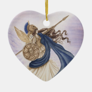 Athena Julgransprydnad Keramik