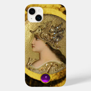 ATHENA MED FANTASY GRIFFINS OCH LILA GEMSTONE