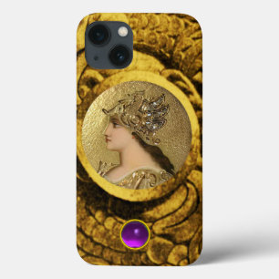 ATHENA MED FANTASY GRIFFINS OCH LILA GEMSTONE