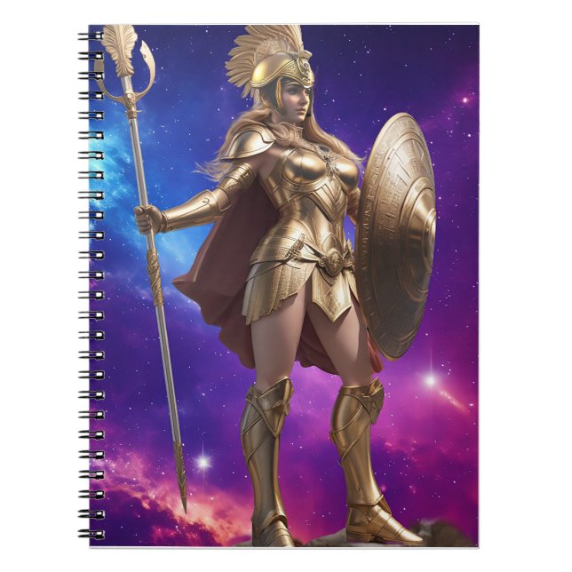Athena Mythology Series - bärbar dator Anteckningsbok (Framsidan)