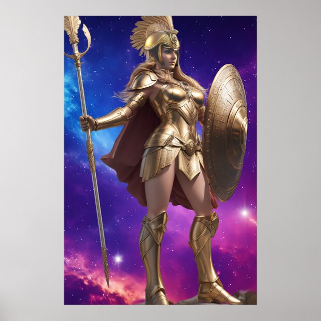 Athena Mythology Series Poster (Framsidan)