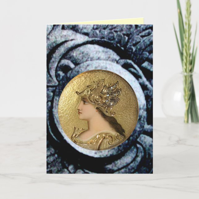 ATHENA OCH BEKÄMPNING AV GRÖDOR KORT (Framsida)