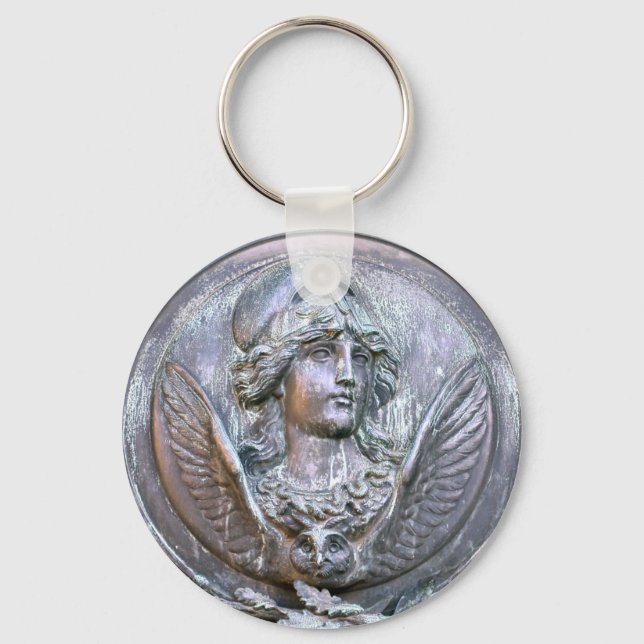 Athena Shield Nyckelring (Framsida)