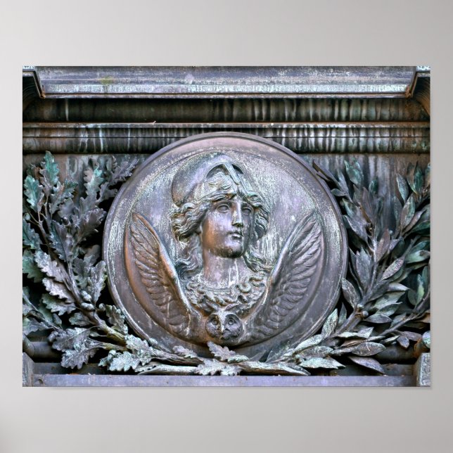 Athena Shield Poster (Framsidan)