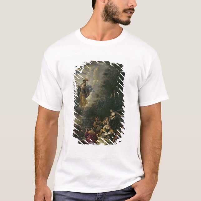 Athena som besöker musorna tröja (Framsida)