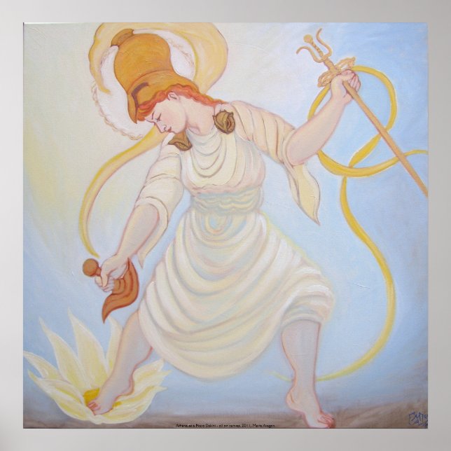 Athena som Naro Dakini Poster (Framsidan)