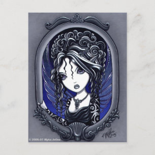 "Athena" Tattooed Fae Postcard Vykort