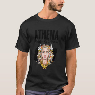 Athena vishetens gudinna Olympierna Antikens Grekl T Shirt